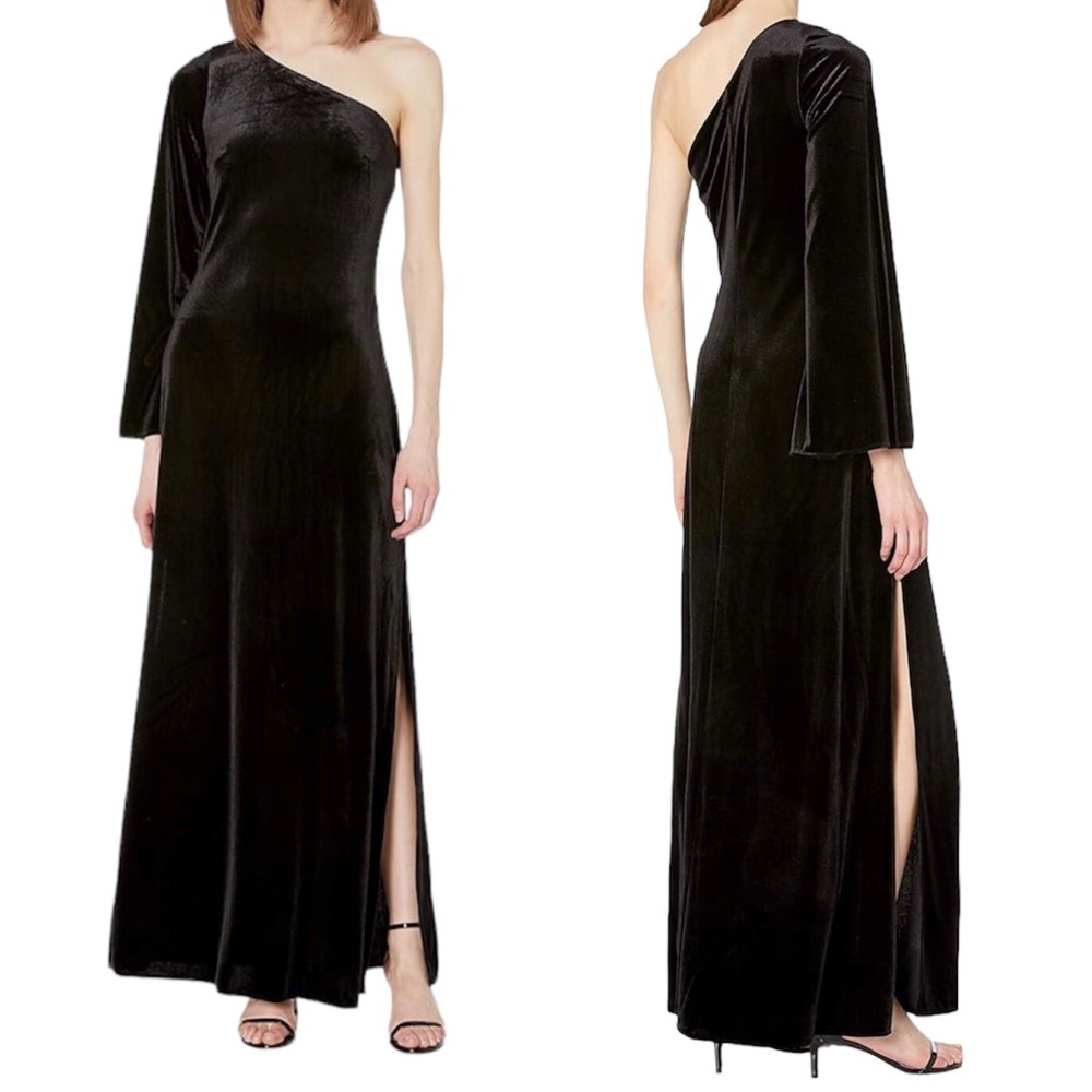 NWT French Connection Aurore One Shoulder Dress (Long)